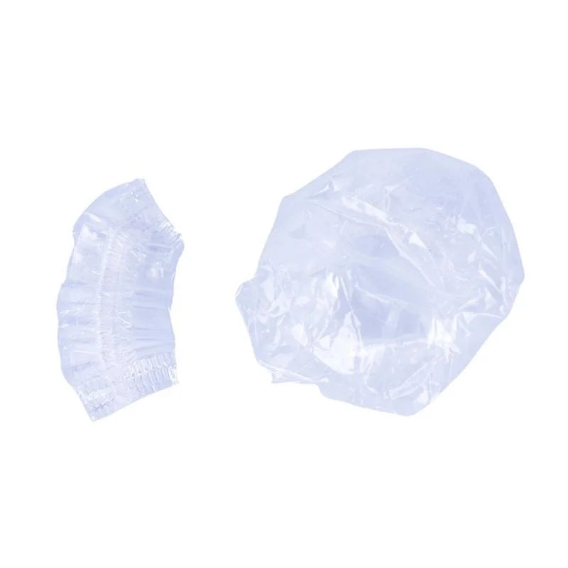 Orejeras desechables para peluquería, cubierta transparente para la oreja, protección para la oreja, tinte para el cabello, gorro protector, herramienta de estilismo, 100 Uds. 