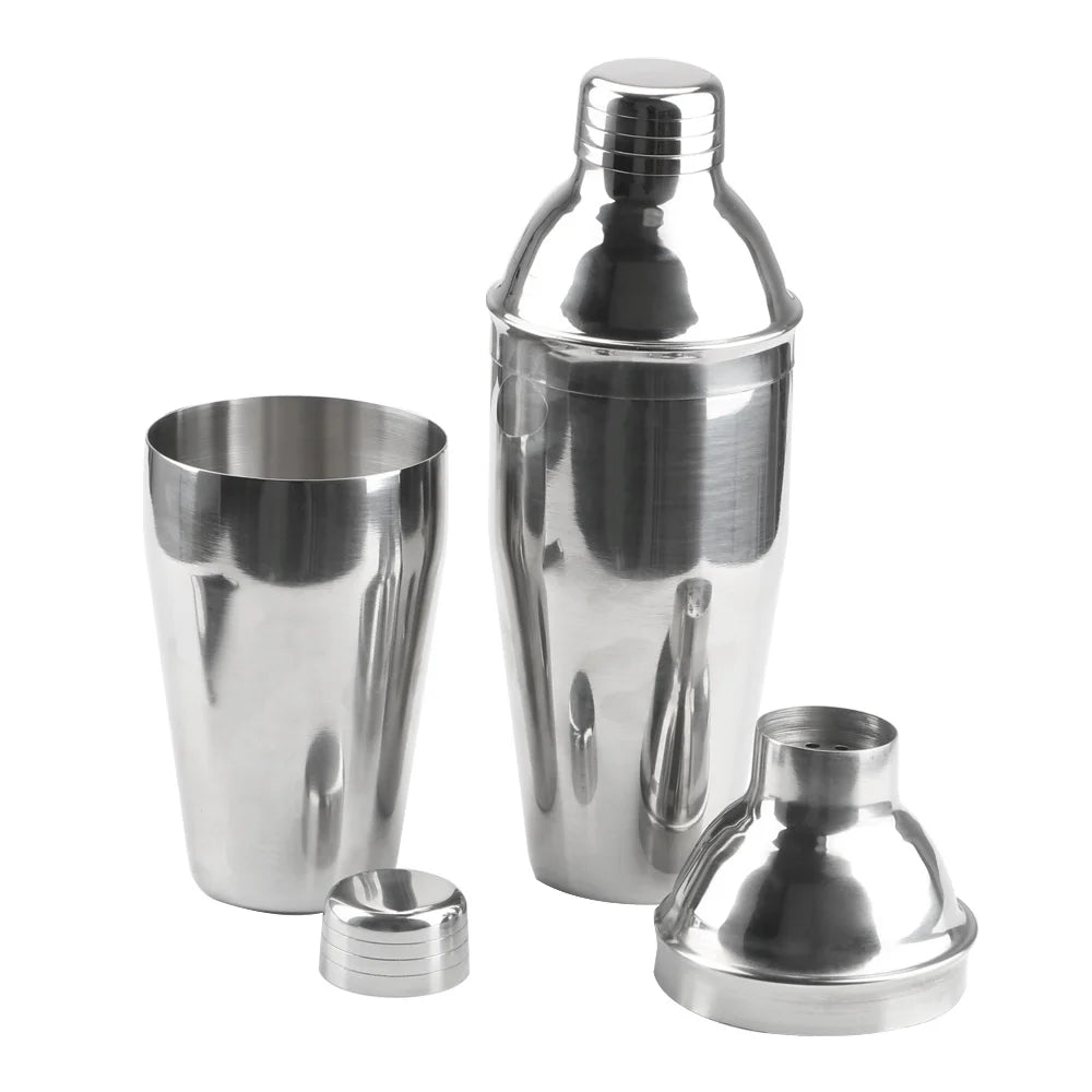 1PC 250/350/550/750ml herramientas de Bar de fiesta Boston Martini cóctel vino mezclador de acero inoxidable coctelera profesional Barware 