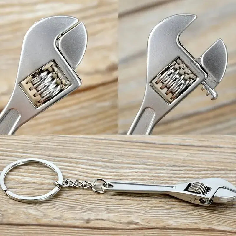 1PC Multifunction Mini Wrench Mini Open-end Wrench Portable Hand Tool Jaw Spanner Key Chain Shifting Spanner Tool