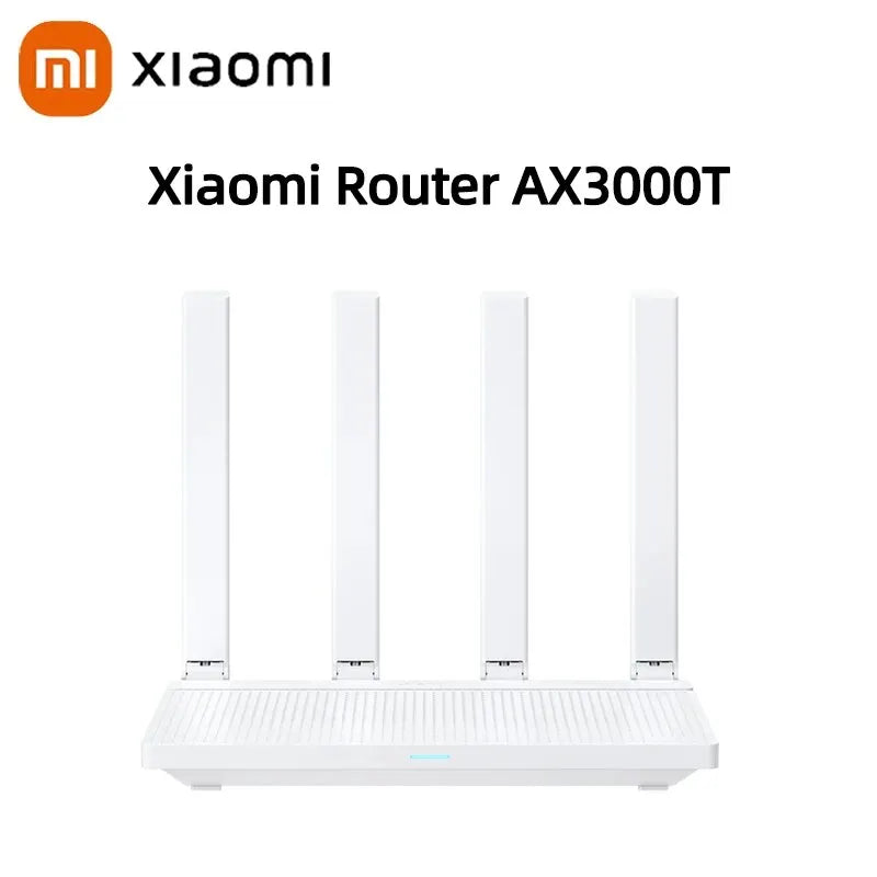 2023 nuevo enrutador Original Xiaomi AX3000T 2,4 GHz 5GHz 1,3 GHz CPU 2X2 160MHz WAN LAN LED conexión NFC para juegos de oficina en casa Mi 