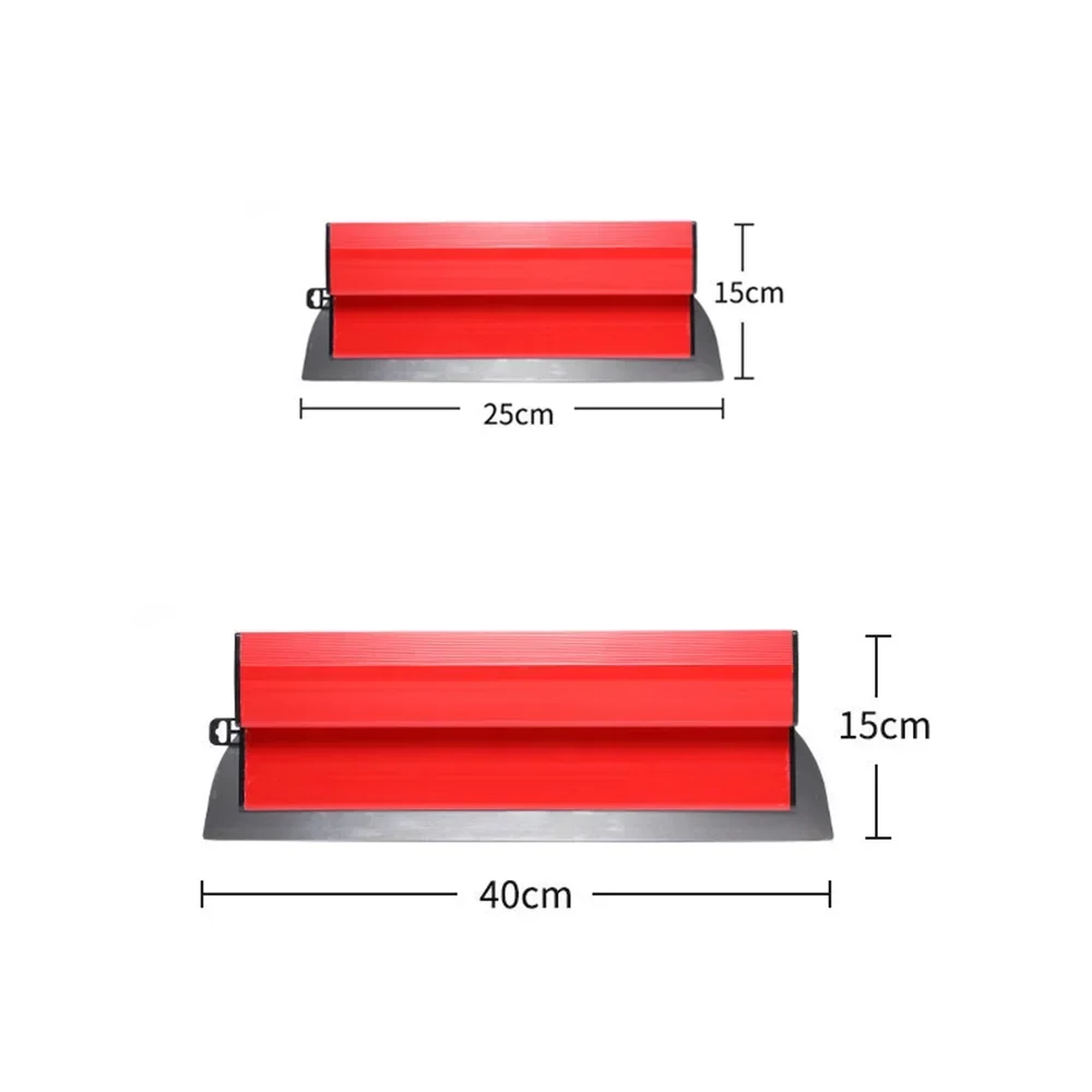 Paleta suave para paneles de yeso, cepillo de pared, hoja Flexible, pintura en aerosol, masilla de acabado, herramientas de construcción, Material de pared, 25cm/40cm 