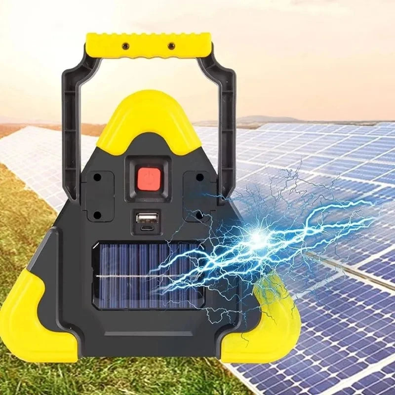 Luz de advertencia Triangular de emergencia Solar 3 en 1, lámpara de alarma de avería de emergencia de seguridad, luz Solar portátil para acampar y trabajar 