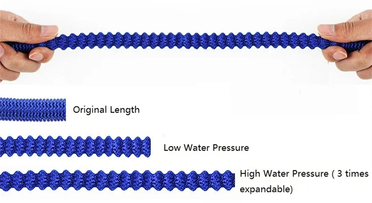 3 veces más grande con pistola de agua de alta presión, manguera, pistola de agua para lavado de autos 