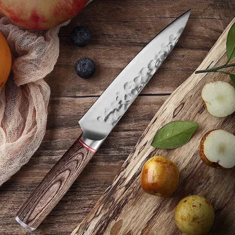 Cuchillo de cocina de 5,5 pulgadas, cuchillo de fruta de acero inoxidable, utilidad para pelar tomate, carne, cuchillo forjado para deshuesar, herramientas de cocina, utensilios de cocina 