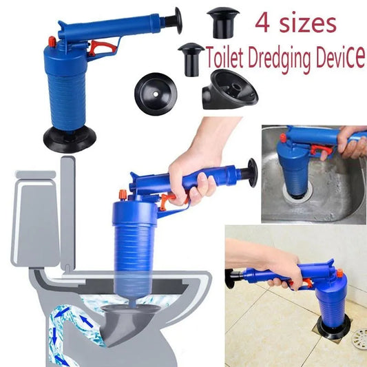 Air Pump Pressure Unblocker Pipe Plunger Drain Cleaner Sewer Sinks Basin Pipeline Clogged Remover Kitchen Toilet Cleaning Tools