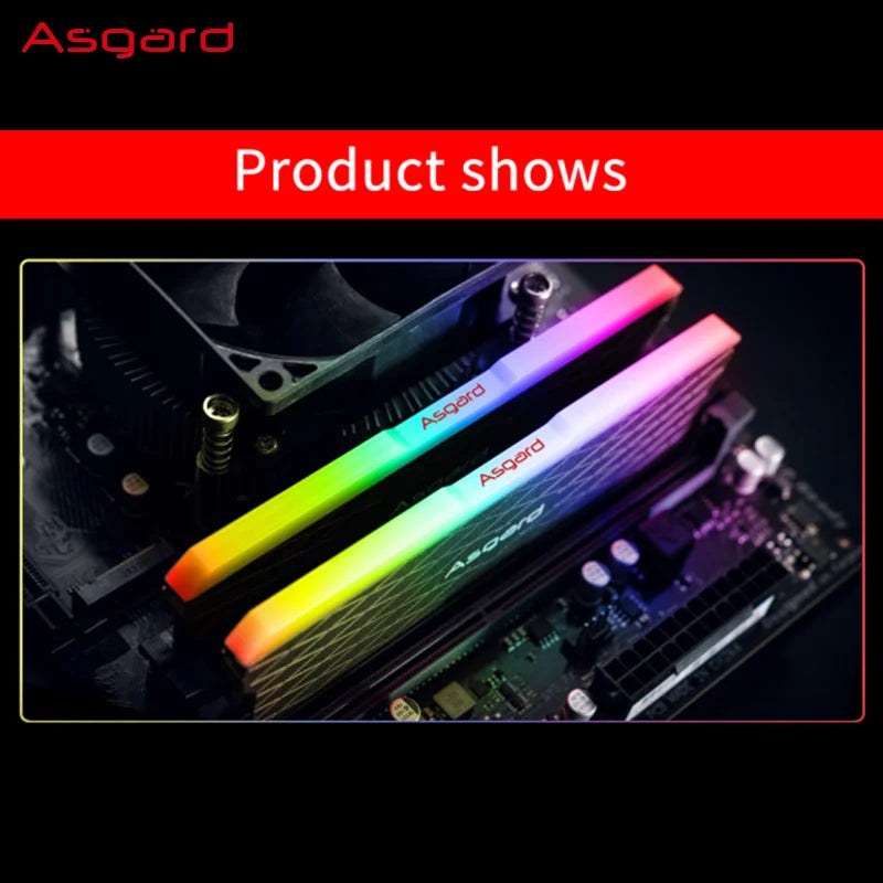 Asgard LOKI W2 RGB RAM ddr4 8GBx2 16GBx2 3200MHz PC4-25600 1.35V UDIMM 台式机内存