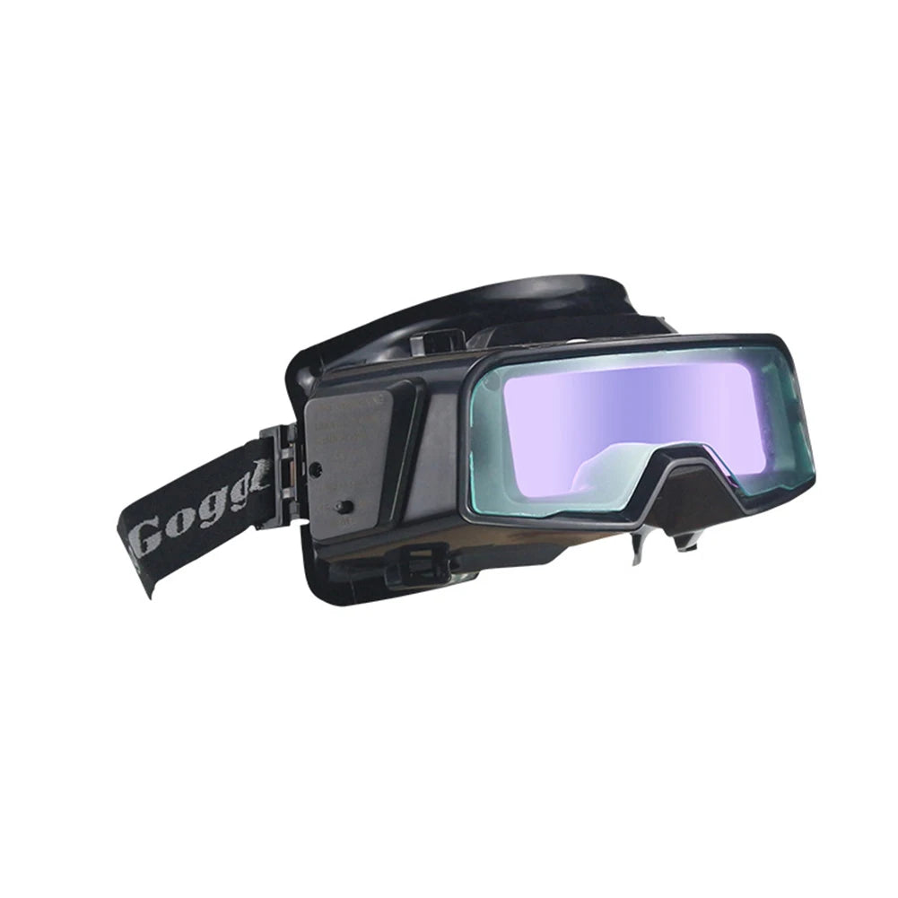 Casco de soldadura con oscurecimiento automático, protección ocular, gafas de soldadura profesionales, gafas protectoras de seguridad, herramientas de soldadura 