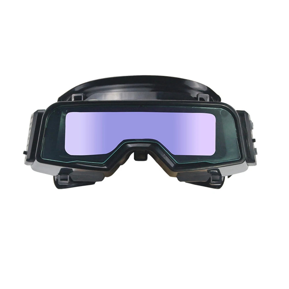 Casco de soldadura con oscurecimiento automático, protección ocular, gafas de soldadura profesionales, gafas protectoras de seguridad, herramientas de soldadura 