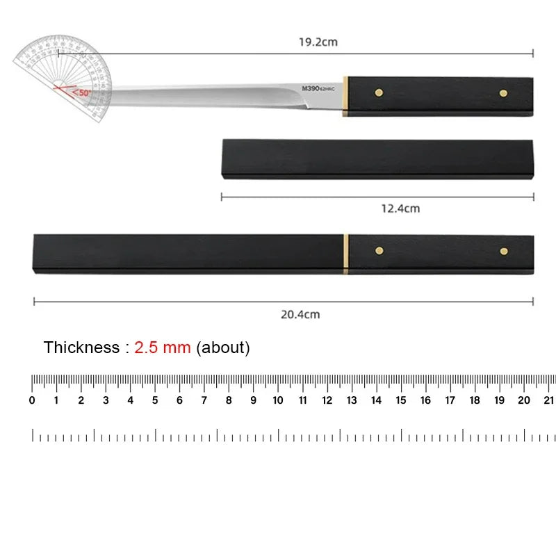 Cuchillo multiusos para barbacoa, cuchillo para cortar pescado, fruta, carne, mango de plástico, cuchillos de cocina, cuchillo afilado para deshuesar carnicero y Chef, cuchillo para carne 