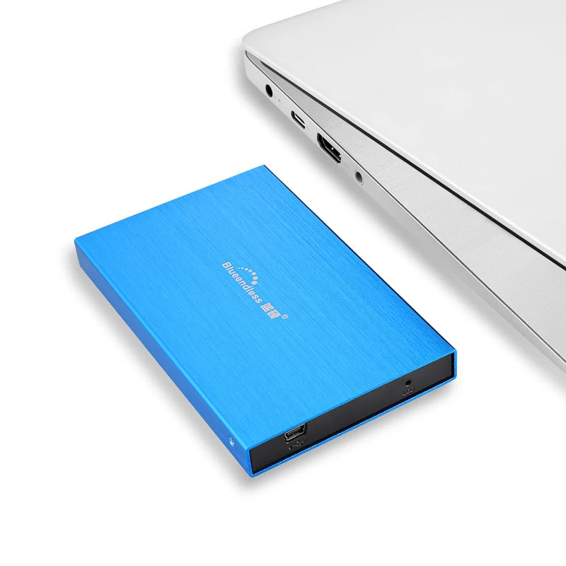 Blueendless HDD 2.5"Portable External Hard Drive 500gb/750gb/1tb Storage Compatible for PC Mac Desktop