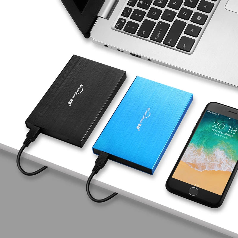 Blueendless HDD 2.5"Portable External Hard Drive 500gb/750gb/1tb Storage Compatible for PC Mac Desktop