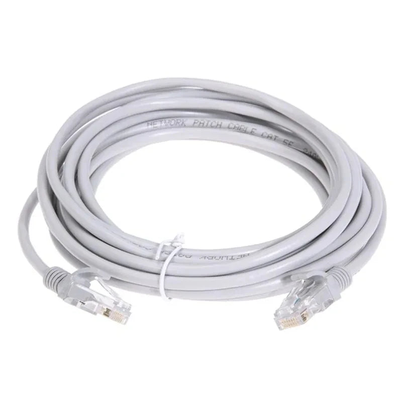 高速度以太网线 Cat5e RJ45 红色 LAN 线缆 线缆 跳线，1M/5M/10M/15M/20M/30M/50M