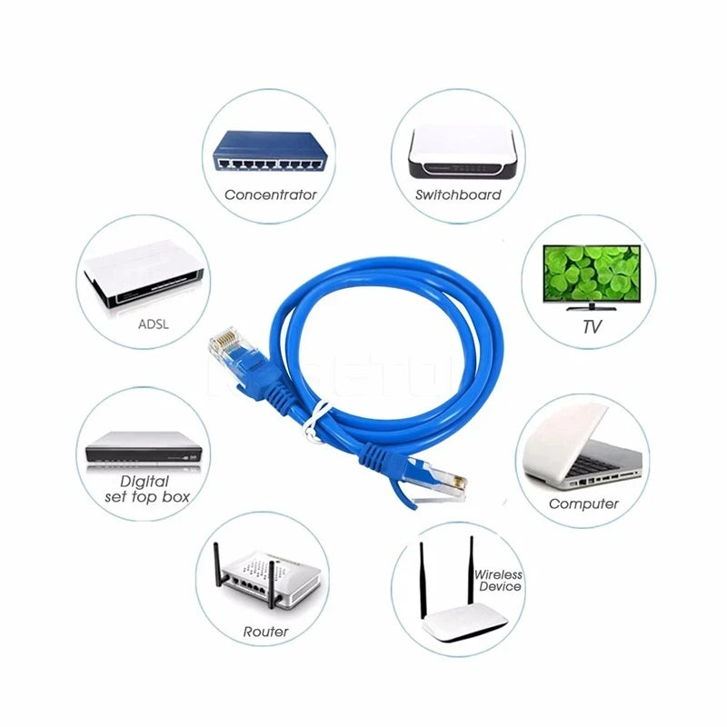 Cat5e 以太网网络电缆 RJ45 接插件室外防水 LAN 电缆线适用于 CCTV POE IP 摄像机系统