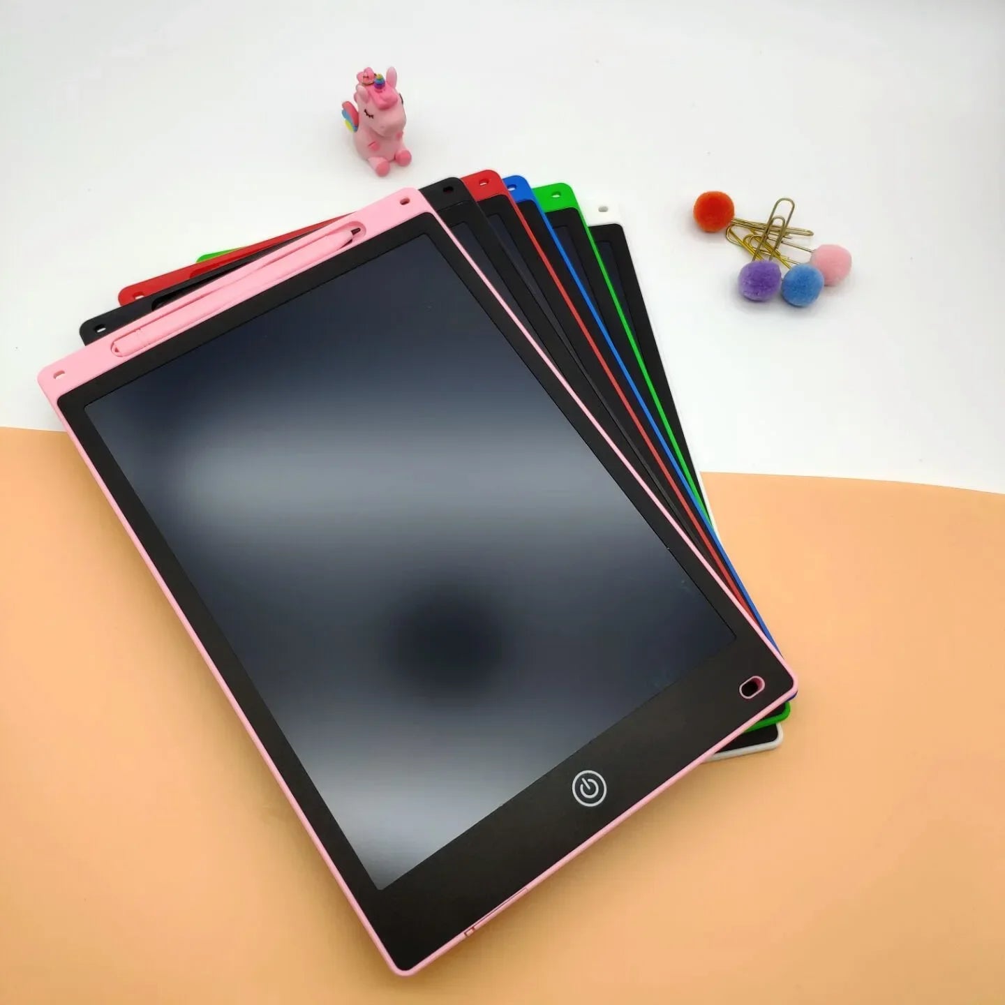 Tablero de dibujo electrónico para niños, pantalla LCD, tableta de dibujo gráfico, juguetes para niños, almohadilla de pintura de escritura a mano educativa, Navidad 