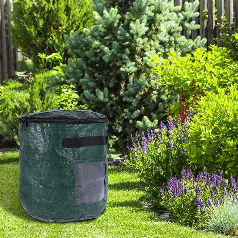 Jardín plegable, bolsa de abono de lombrices, caja de plantación, caja de vivero, maceteros para jardín al aire libre, 5 galones, 7/10 galones 