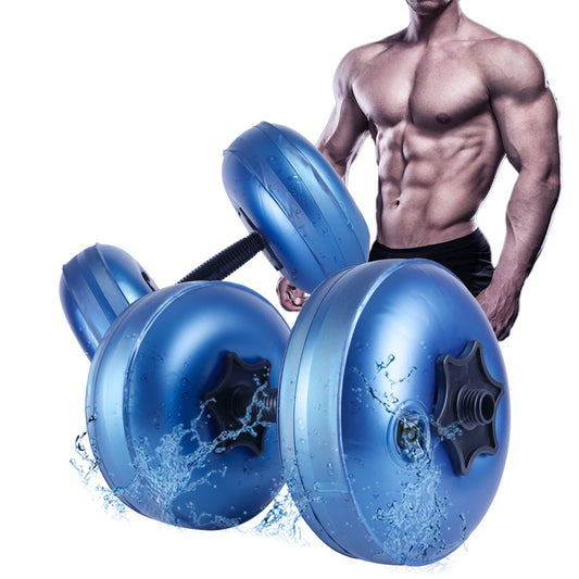 Deiris Mancuerna Llena De Agua De 1-25 Kg, Viaje Portátil, Pesas Ajustables, Gimnasio En Casa, Juegos De Mancuernas para Entrenamiento Muscular del Brazo 