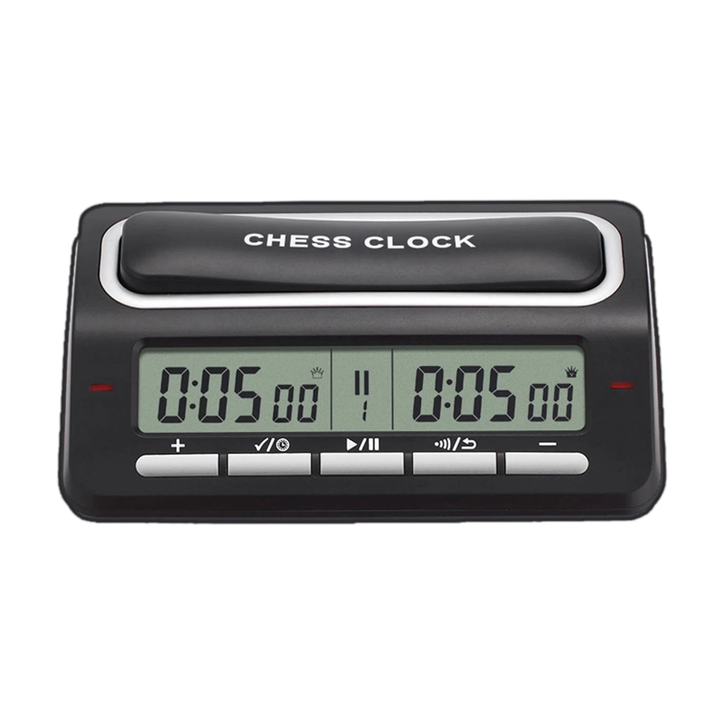 Digital Chess Clock Chess Game Timer with LED Indicator 39 Pre-set Timing System for International Chess