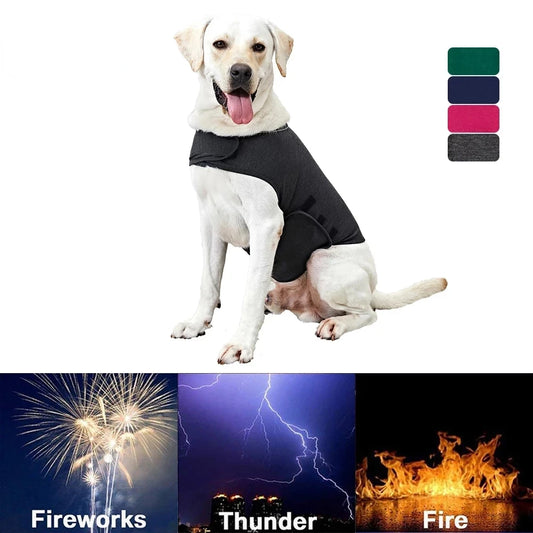 Chaleco antiansiedad para perros XS-XL, chaqueta antiansiedad para perros, chaleco reflectante para perros pequeños, medianos y grandes, ropa, camisa, producto para mascotas