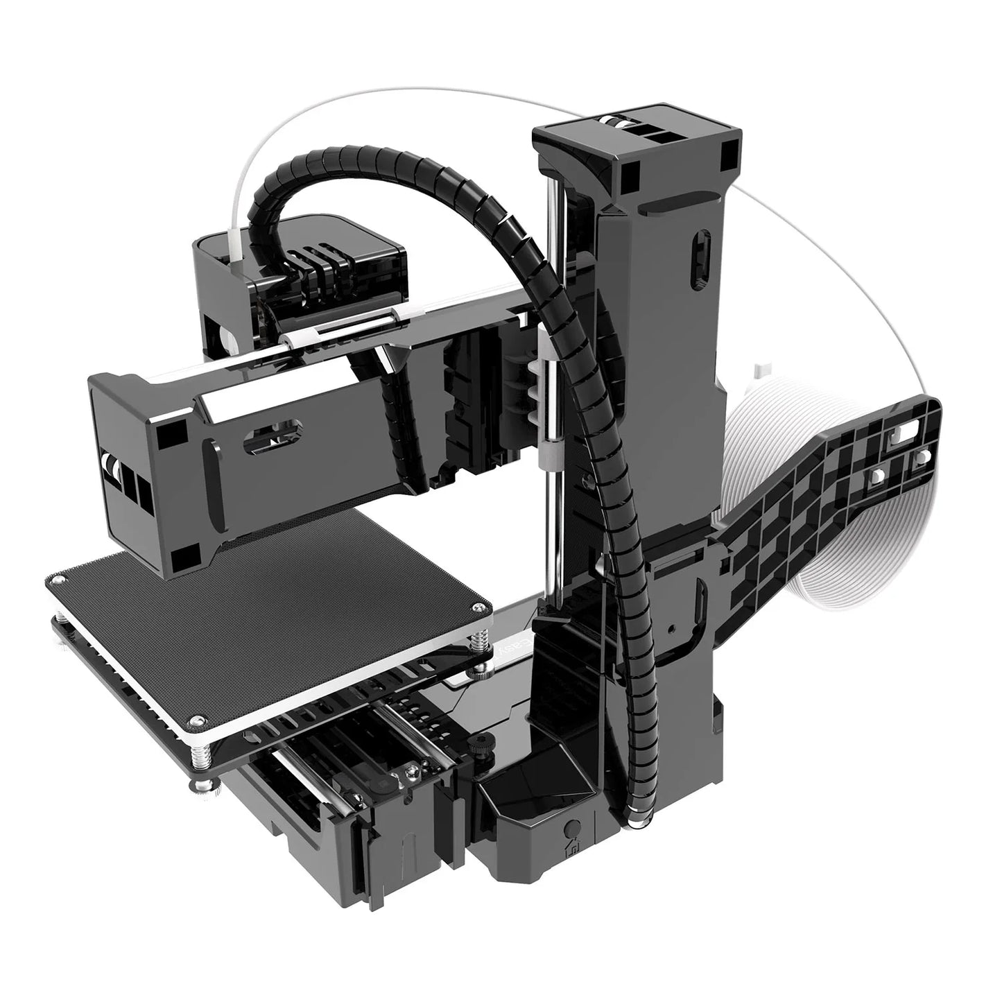 EasyThreed K9 迷你 3D 打印机 易于使用 入门级礼品 3D 打印机 FDM TPU PLA 细丝 1.75 毫米 黑色