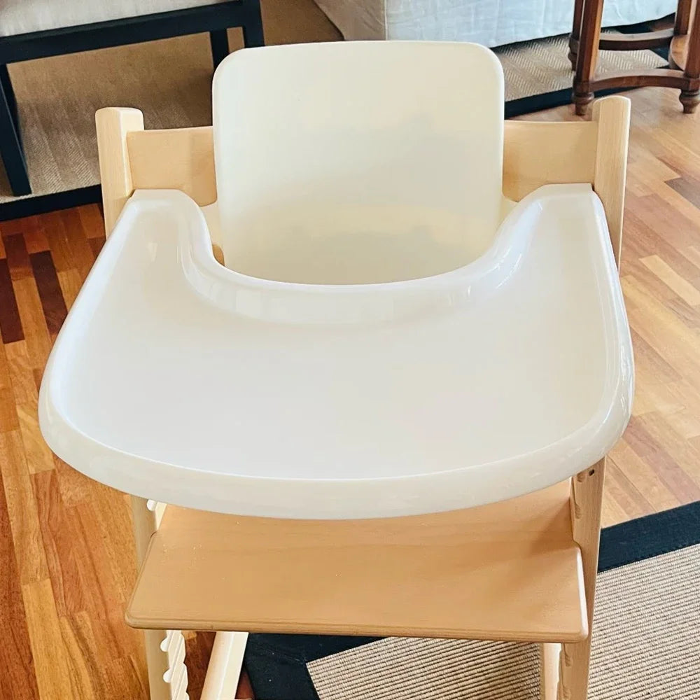 Silla de crecimiento para niños, plato de comedor, silla de alimentación para bebés, plato de mesa de comedor, bandeja de asiento alto ABS, accesorios para sillas de comedor 