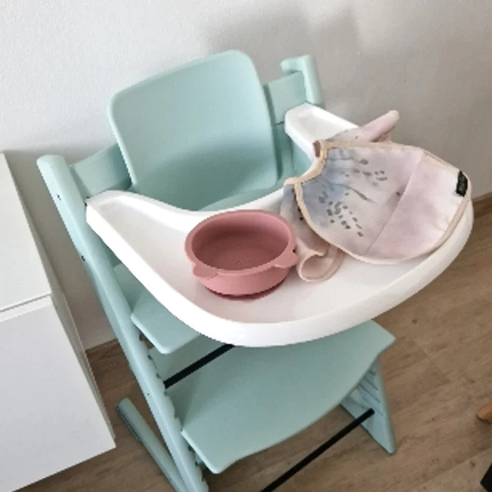 Silla de crecimiento para niños, plato de comedor, silla de alimentación para bebés, plato de mesa de comedor, bandeja de asiento alto ABS, accesorios para sillas de comedor 