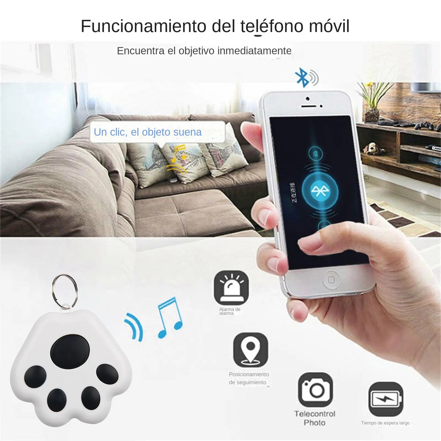 Rastreador Mini GPS Bluetooth 5,0, dispositivo antipérdida, bolsa para mascotas y niños, seguimiento de billetera para IOS/Android, localizador inteligente, accesorios 