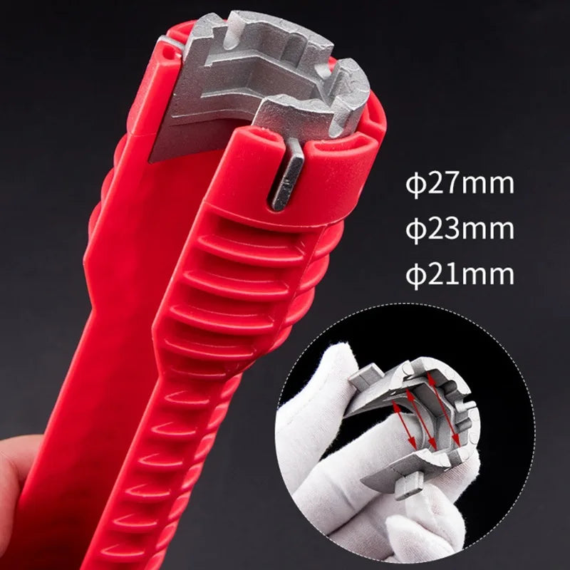 Multi-Functional Sanitary Wrench Pelvic Floor Leading Sleeve Disassembly Faucet Pipe Sink Sanitary Only Installation Tool