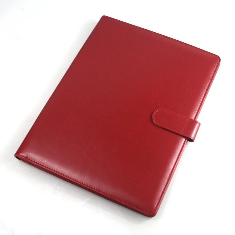 Multifunctional A4 Conference Folder Business Stationery Folder Leather Contract File Folders