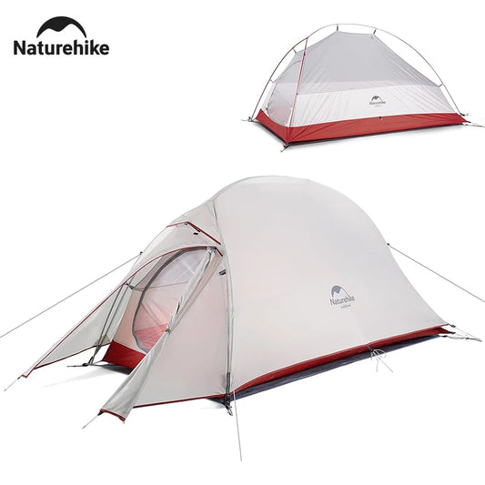 Naturehike-tienda de campaña portátil ultraligera, refugio para 1 persona, mochila plegable, tienda impermeable, tienda de viaje para playa 