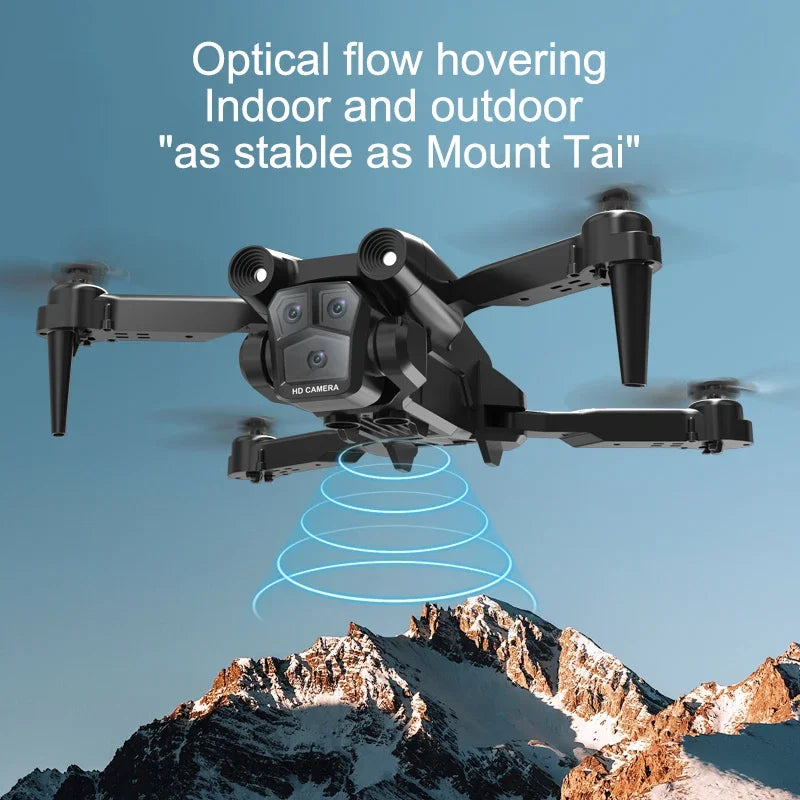 全新 M4 遥控无人机 4K 专业版带广角三重高清摄像头可折叠遥控直升机 WIFI FPV 定高围裙出售