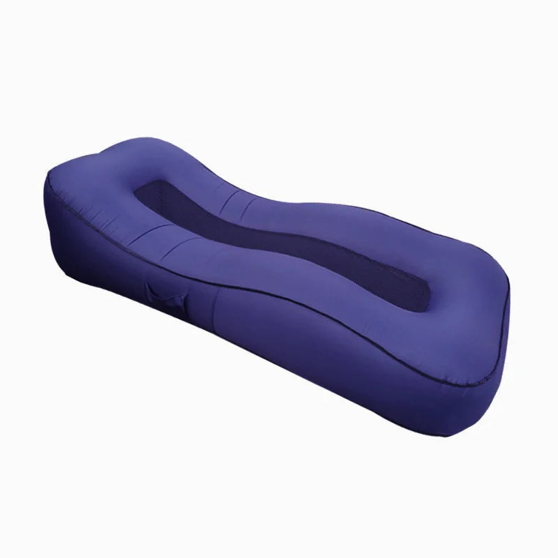 Sofá inflable plegable para exteriores, sofá, cama para dormir, portátil, plegable, para viajes aéreos, playa, salón, cama perezosa, silla 