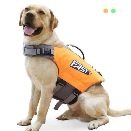 Chaleco salvavidas de natación para mascotas, chaleco de seguridad para perros en verano, moda ajustable, reflectante en piscina o surf, chaleco salvavidas para perros a la deriva 