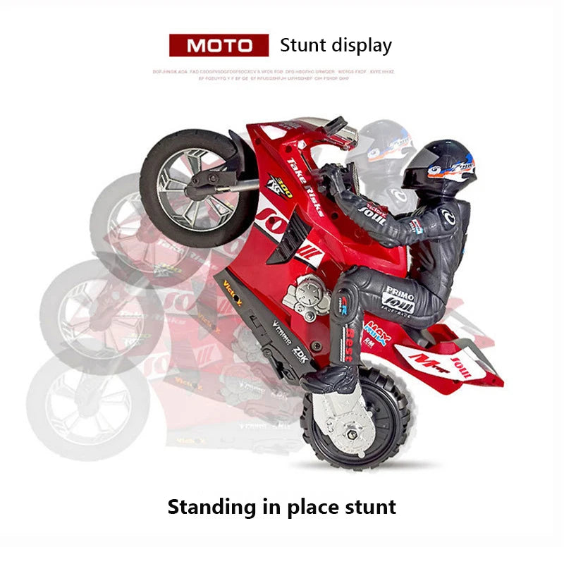 Motos RC de juguete para niños 1/6, coches RC de Motor eléctrico de alta velocidad, 4 canales, Control remoto, motocicleta de carreras, coche de derrape, modelo regalo 