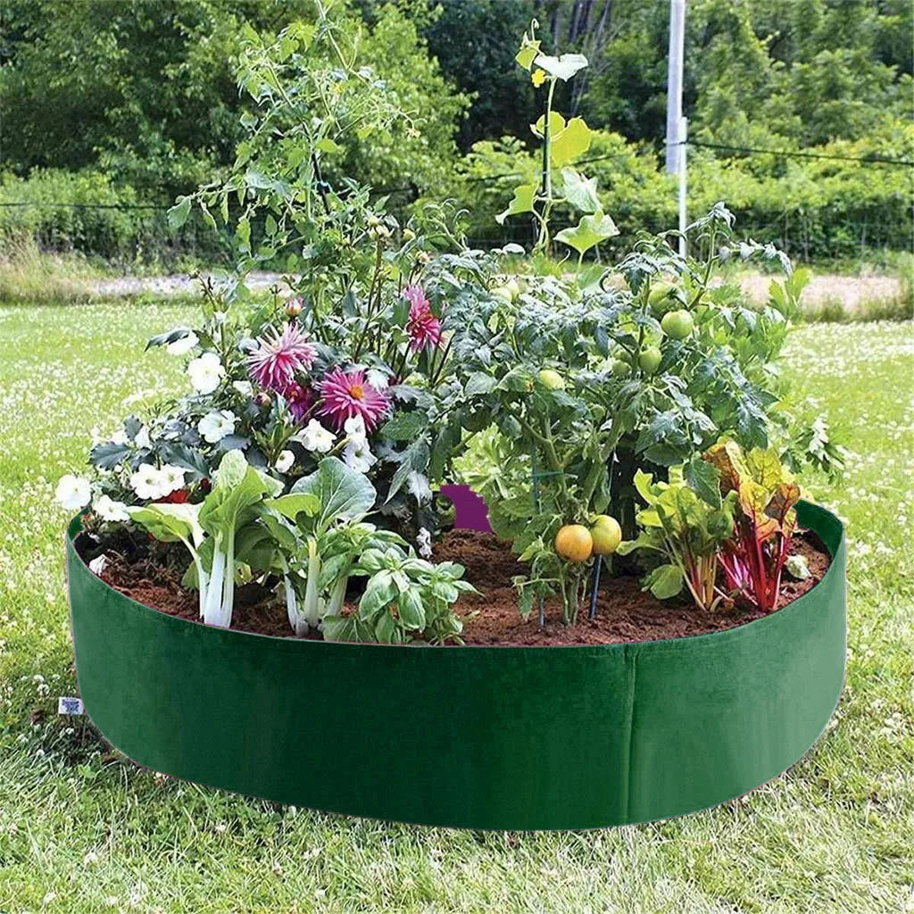 Raised Plant Bed Garden Flower Planter Elevated Vegetable Box Planting Bag