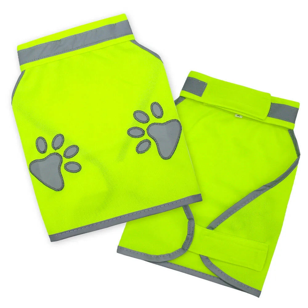 Chaleco reflectante para perros, ropa transpirable para mascotas, cachorros, seguridad para caminar al aire libre, chalecos para correr para perros pequeños, medianos y grandes, Chihuahua 