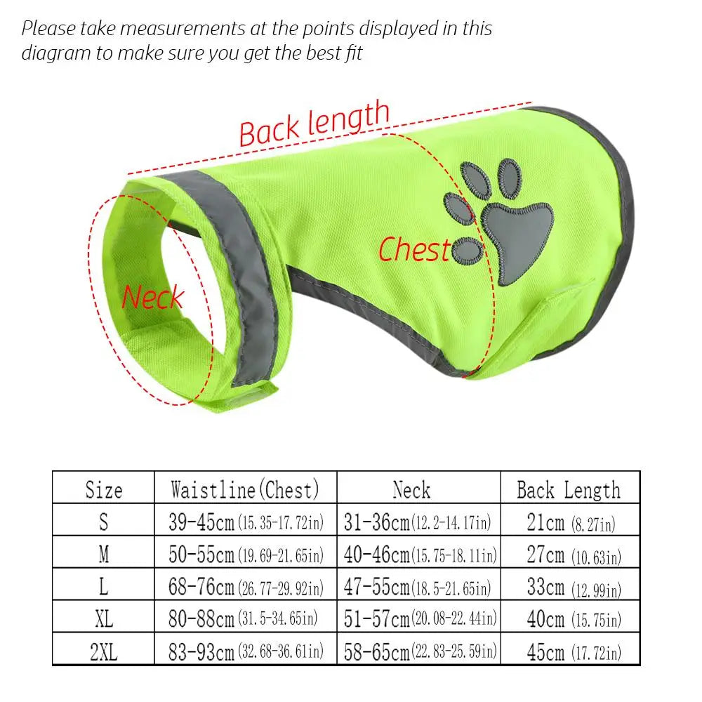 Chaleco reflectante para perros, ropa transpirable para mascotas, cachorros, seguridad para caminar al aire libre, chalecos para correr para perros pequeños, medianos y grandes, Chihuahua 