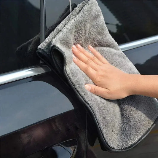 SEAMETAL Microfiber Car Towel Super Absorbency Car Cleaning Care Cloth Auto Towel One-Time Fast Drying for Car Wash Accessories