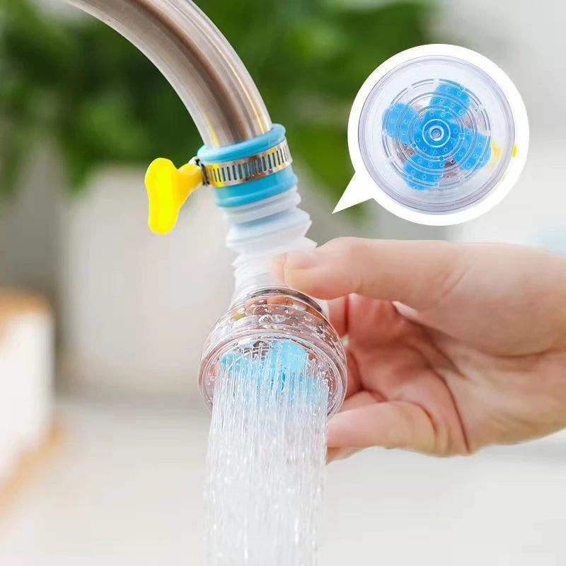 Universal 360 rotación grifo burbujeador giratorio ahorro de agua cabezal economizador ducha cocina grifo adaptador de boquilla accesorios de fregadero 