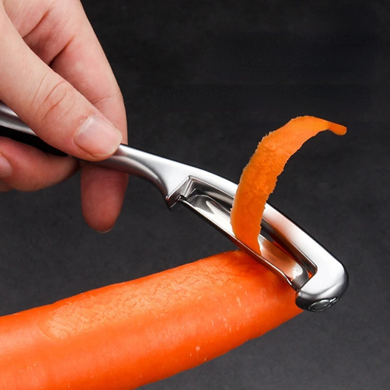 Zinc Alloy Potato Peeler Cucumber Carrot Peeling Knife Vegetables Fruit Sweet Potato Multifunctional Peeling Tool