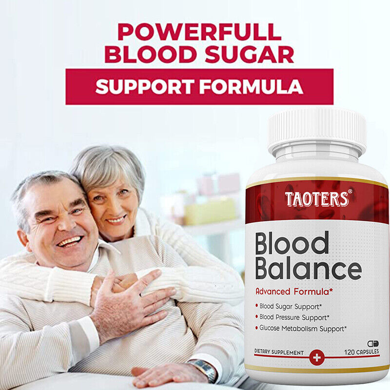 Blood Balance - Blood Sugar & Blood Pressure Supplement - 120 Capsules