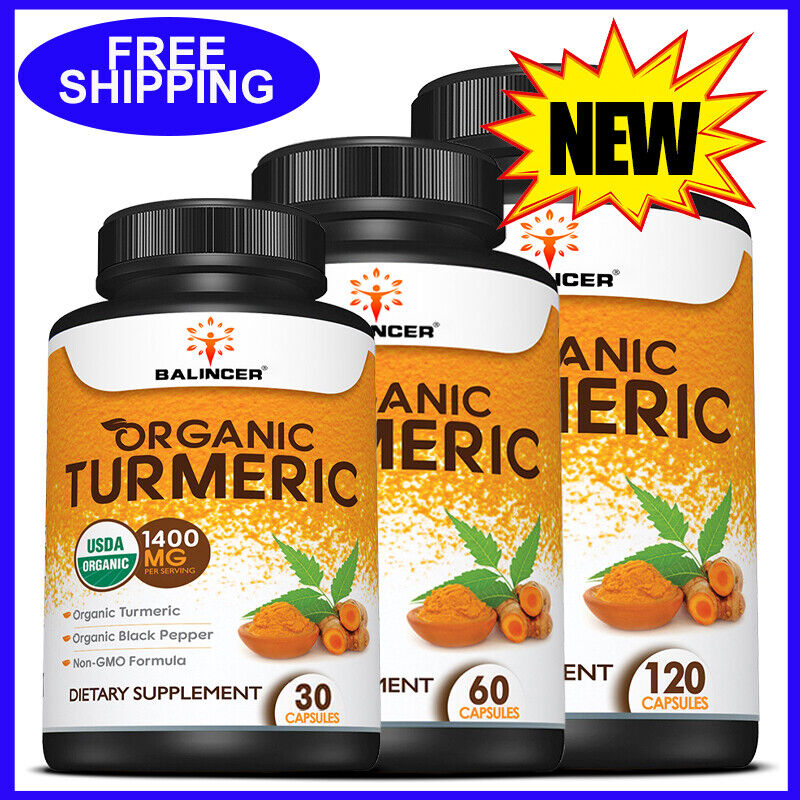 Turmeric and Black Pepper Extract Capsules - Supporting joint inflammation