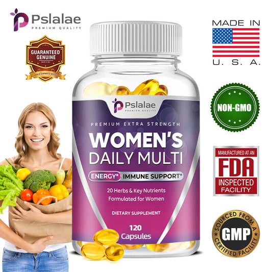 Women's Daily Multi - Multivitamina y Multimineral - Energía y apoyo inmunológico 