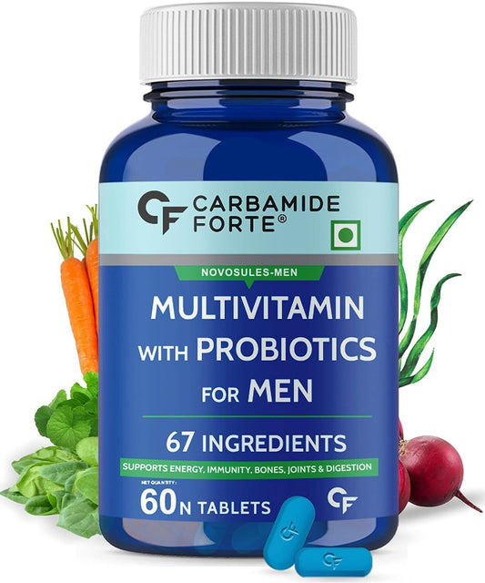 Carbamide Forte Comprimidos Multivitamínicos Para Hombres 60 Comprimidos