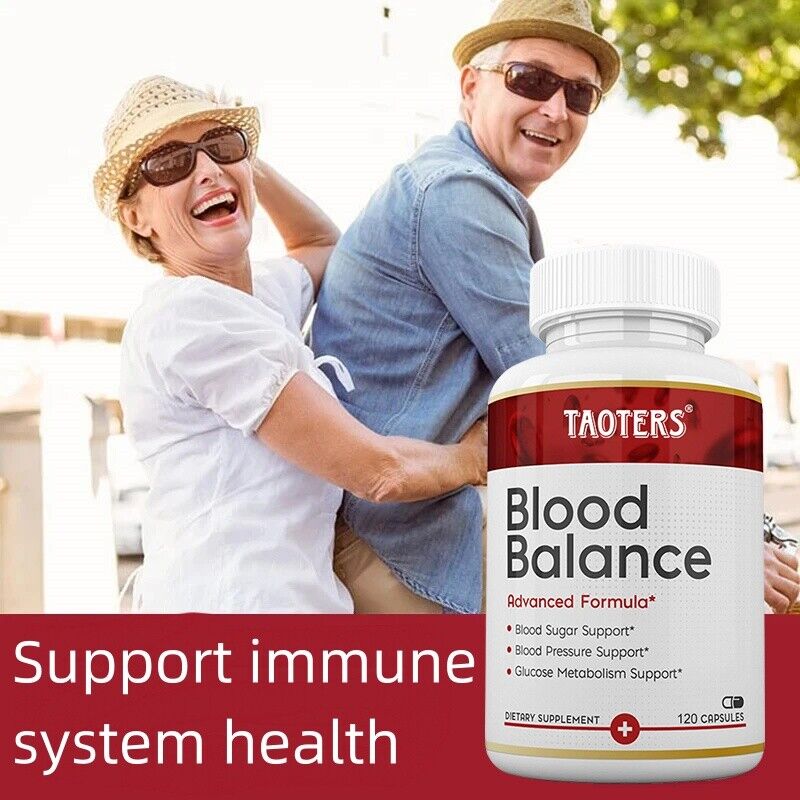 Blood Balance Supplement -30/60/120Capsules-Blood Sugar Support & Blood Pressure