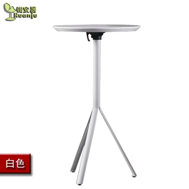 Minimalist Metal Simple Bar Tables Luxury Design Breakfast Corner Exquisite Bar Tables Accent Essential Mesa Furniture ZT50BT