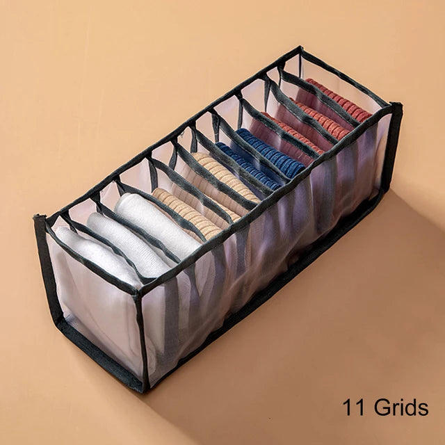 Wardrobe Closet Cabinet Organizers Home Organization Underwear Bra Socks Panty Storage Boxes Drawer Divider Home Dormitory