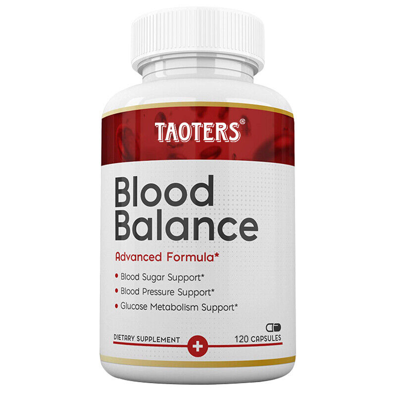 Blood Balance Supplement -30/60/120Capsules-Blood Sugar Support & Blood Pressure