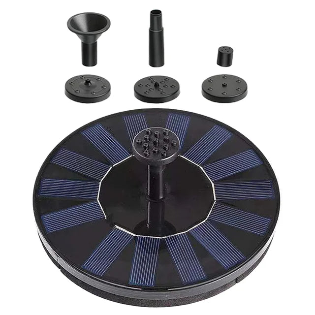 Solar Floating Water Fountain Solar Powered Fountain Water Pump Multifunction Solar Fountain for Outdoor Pond Pool