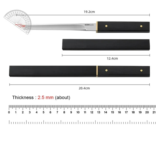 Cuchillo multiusos para barbacoa, cuchillo para cortar pescado, fruta, carne, mango de plástico, cuchillos de cocina, cuchillo afilado para deshuesar carnicero y Chef, cuchillo para carne 