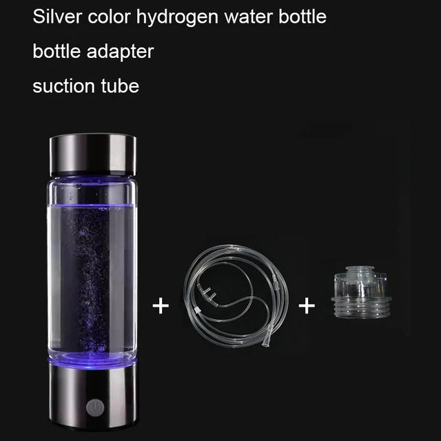 Titanium Portable Hydrogen-Rich Water Cup Water Ionizer Maker/Generator Super Antioxidants ORP Hydrogen Alkaline Water Bottle